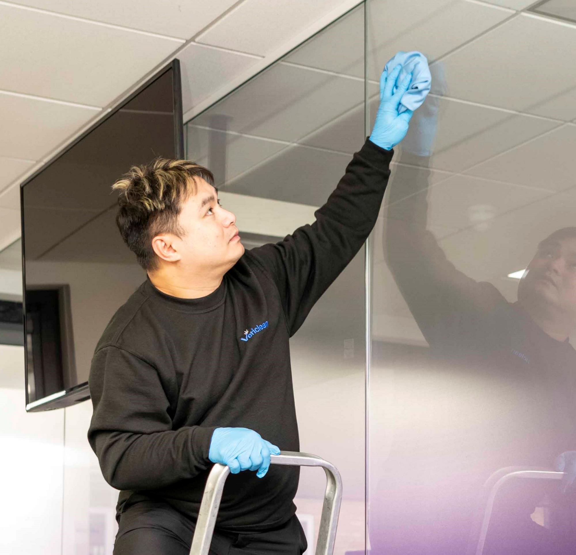 
				All of our window cleaners are fully trained,qualified and wear a uniform they have also undergone a DBS check.

				We carry out comprehensive risk assessments and method statements before any work is carried out.

				The company is fully insured up to £10 million